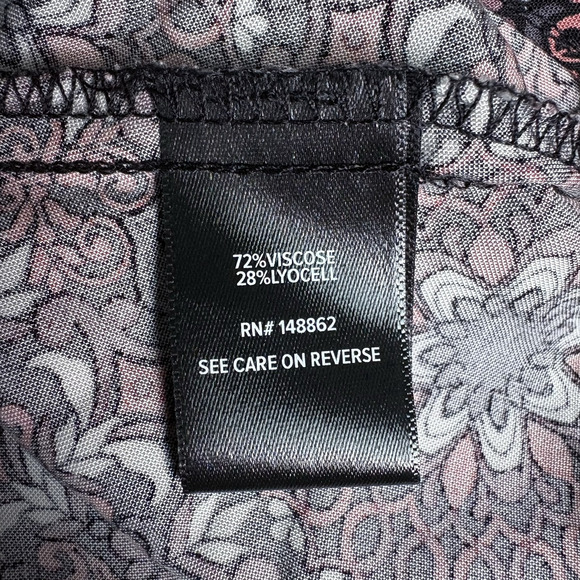 Torrid Medallion Print Babydoll Mini Dress Strappy Swing Tunic Boho Plus Size 5X - Picture 12 of 15